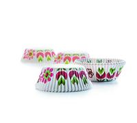 IBILI 701600 Barquettes à Pâtisserie (75/Blister), Papier, Multicolore, 6.5 cm, 25.5 x 9.5 x 4.0 cm