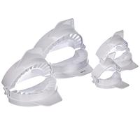 Ibili Moules à chaussons 707700 Plastique blanc 21 x 7 x 17 cm Lot de 4