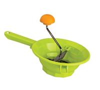 IBILI - Presse-purée plastique 20 cm (7093-20-6) - Vert/Orange/Argent