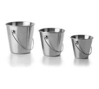 IBILI Seau inox 711810 mini gris 10 x 10 x 10 cm