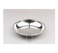 Ibili Assiette haute 714522 inox avec anneau argent 24 x 3,98 cm