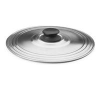 Ibili Couvercle 715719 en inox argenté 19,5 x 19,5 x 3,0 cm