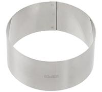 IBILI - Cercle - anneau de service rond en acier inoxydable - 10 x 4,5 cm