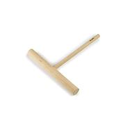 Spatule crêpes en bois 18 cm - - Beige - Bois