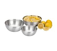 IBILI - 717008 - Bol en Acier Inoxydable Bistrot 8 cm, Argent