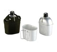 Ibili 720500 Gourde avec timbale "Army" en Aluminium 1 l