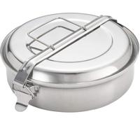 IBILI 720620 Boîte alimentaire avec 2 plats Inox 20 cm