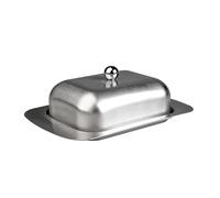 IBILI 722900 Beurrier avec couvercle Inox Argent 20 x 13 x 8 cm