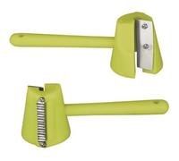 IBILI 723100 Taille-Ponte pour Légumes, INOX, Vert, 17.5 x 21.5 x 13.5 cm