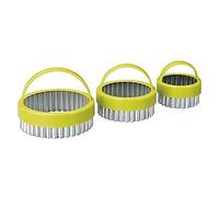 IBILI - Ustensiles et accessoires de cuisine - lot 3 coupe-pâtes dentelés ( 724000-6 ) G