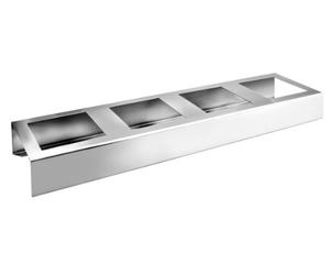 Ibili 726500 Support pour 4 moules demi-sphère et pyramide