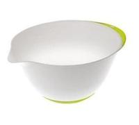 Ibili 726618 Bol à pâtisserie 18 cm, Blanc/Vert
