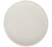 IBILI 728923 Plat Rond Aluminium Blanc 23 x 23 x 1 cm