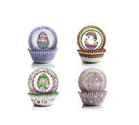 IBILI 735912 Set 100 Capsules à Pâtisserie Pâques 4 Modèles Papier