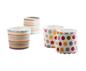 IBILI 737401 Lot de 20 Capsules à Pâtisserie Rondes Couleurs Carton