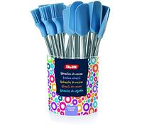 IBILI 742700 Pinsel/Pfannenwender Silikon Blau 32 x 5 x 2 cm Set 24