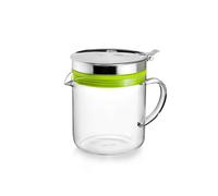 IBILI 743510 Recycleur d'Huile - Fish, INOX/S. INOX + Silicone, Transparent, 13 x 11 x 14 cm