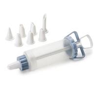 IBILI Seringue à pâtisserie 744500 – 8 douilles plastique G