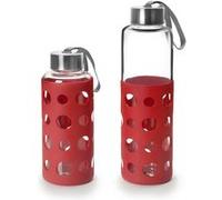 IBILI 746005R bouteille en verre et silicone Lake 0.550l red G