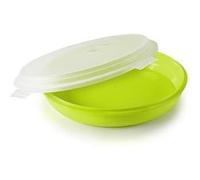 Ibili Boîte à tortilla 749110 – Plastique, Vert, 21,5 x 18 x 5,5 cm