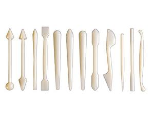 Ibili 752900 Ensemble 12 outils pour fondant