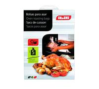 IBILI 753700 5 Sacs à Cuisson, Acier, Multicolore, 16 x 1 x 21 cm