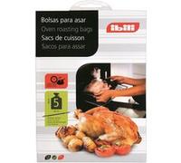 Ibili Sacs à cuisson 753700 - Set de 5, Acier, Multicolore