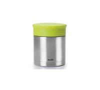 Ibili 753903 Isolierflasche, rostfreier Edelstahl, doppelwändig, 300 ml, Argent/Vert