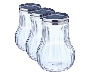 IBILI 755400 Saupoudreuse à Fromage INOX Transparent 11,98 x 8,61 x 8,61 cm (Lot de 3)