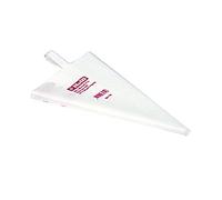 IBILI 756845 Poche à Décorer, Nylon, Blanc, 11.5 x 1 x 28 cm