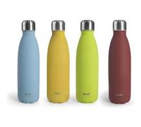 IBILI Bouteille isotherme 500 ml – Inox 18/10, double paroi, couleur aléatoire