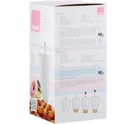 IBILI Machine à donuts 765100 - Plastique, Blanc, 10 x 10 x 20 cm