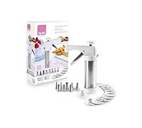 Machine A Churros Décorateur De Biscuit 20 Disque 6 Douille Inox 23.5 X 14.5 Cm Inox G