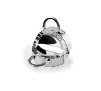 Ibili 773510 Moule à chaussons Inox 10 cm, Argent