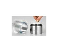 Ibili 773602 - ruban pvc cercle - special mousse - 20 m x 4.5 cm - pour patissier