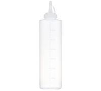 Ibili 773907 Flacon Plastique Blanc 7 x 7 x 26 cm