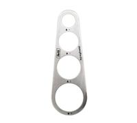 Ibili Mesure à spaghetti 774200 – acier inoxydable, argent, 25 x 10,5 x 7 cm