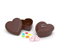 IBILI - 776310 Moule en forme de cœur en chocolat, 5.3 litres, acier inoxydable
