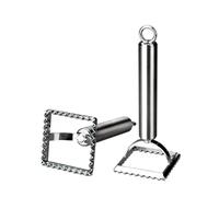 IBILI 779400 Coupe-Pâte Ravioli Carré, Fonte, Argent, 30 x 27.5 x 7 cm