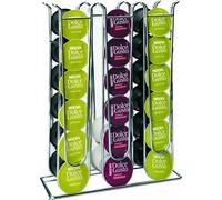 Ibili - Distributeur De Capsules Dolce Gusto, 36 Capsules, Acier Chromé