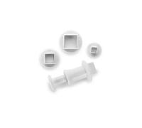 Ibili Emporte-pièces 788405 avec poussoir carré - lot de 3