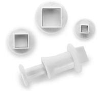 Ibili Emporte-pièces 788405 avec poussoir carré - lot de 3