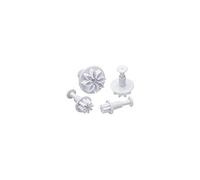 Ibili Emporte-pièces 788406 Marguerite avec poussoir – Lot de 4