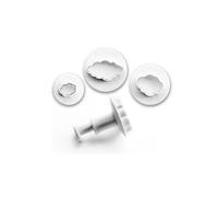 Ibili Emporte-pièces 788409 – Lot de 3 nuages avec poussoir