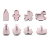 IBILI 789009 set 4 emporte piÃces avec poussoir fiesta G