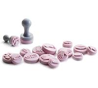 IBILI 789600 Mini Timbres avec Empreintes pour Fondant