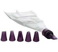 IBILI 790100 Poche de Pâtissière Flexible + 6 Douilles