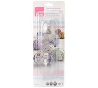 IBILI 791800 Lot de 3 Moules Forme d'Oeuf de Pâques (6+7+8 cm)