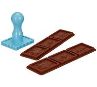 IBILI 793700 Kit Petit Choc Kids Emporte-Pièces + 6 Moules Plastique/Silicone