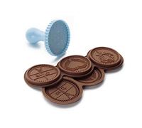 IBILI 793800 Kit Petit Choc l'amour Emporte-Pièces + 6 Moules Plastique/Silicone
